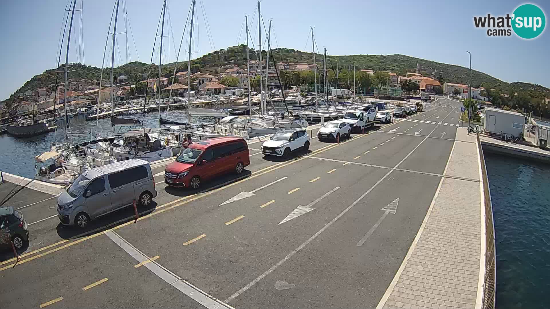 Dalmatien Tkon Fähre – Webcams Kroatien