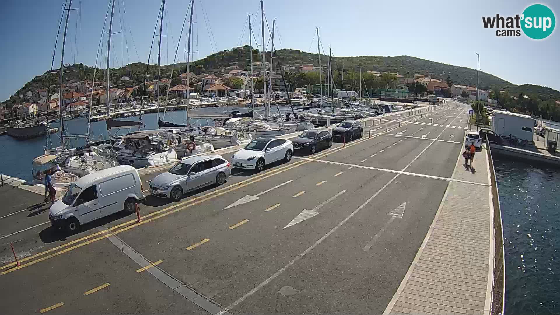 Dalmatien Tkon Fähre – Webcams Kroatien