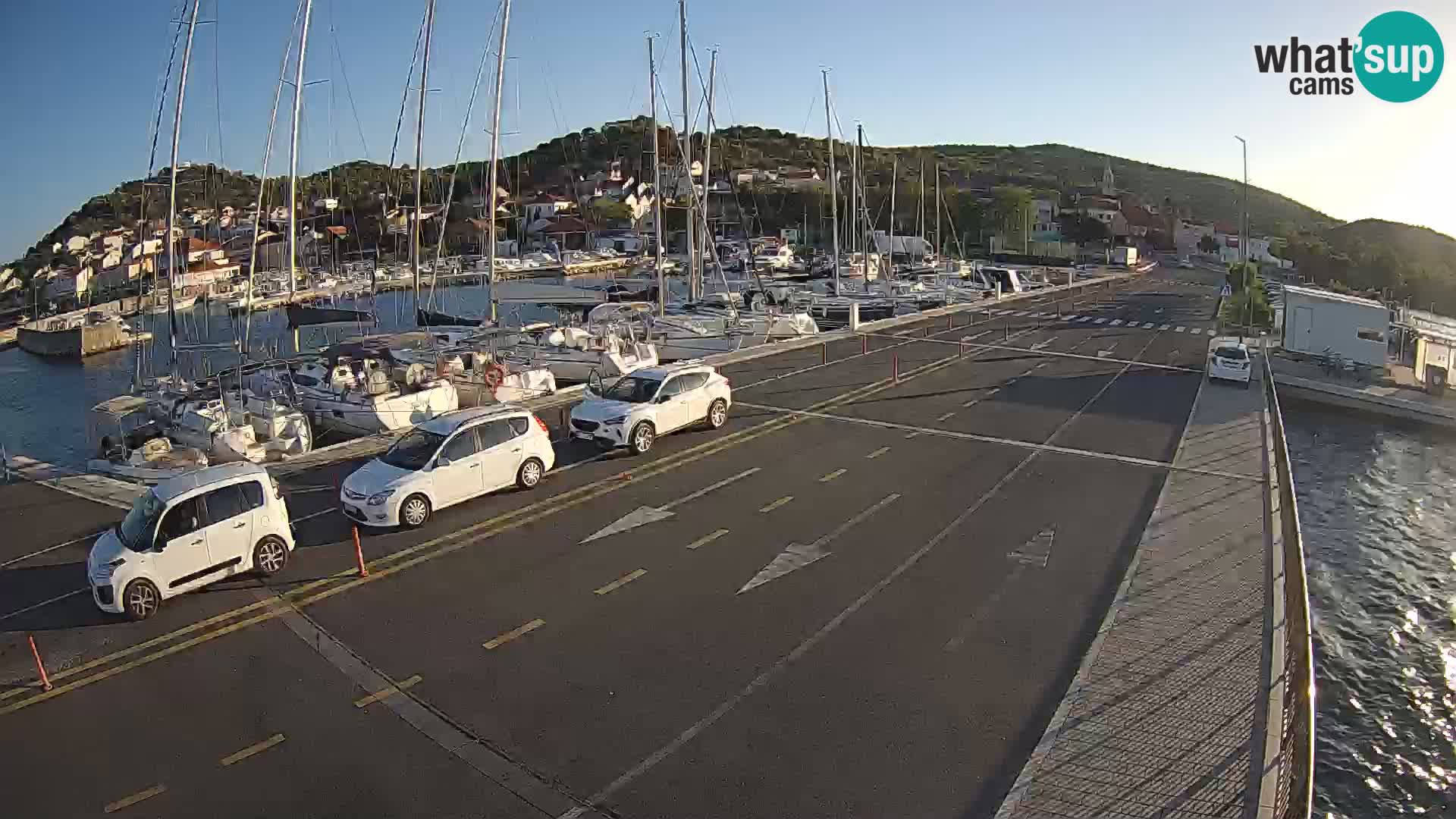 Dalmatien Tkon Fähre – Webcams Kroatien