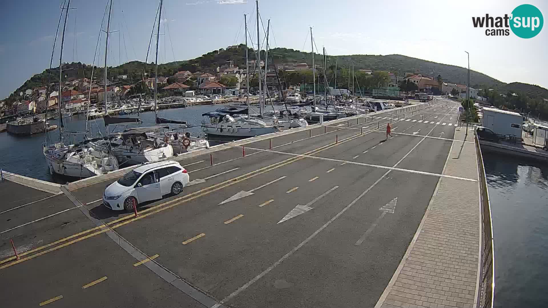 Dalmatien Tkon Fähre – Webcams Kroatien