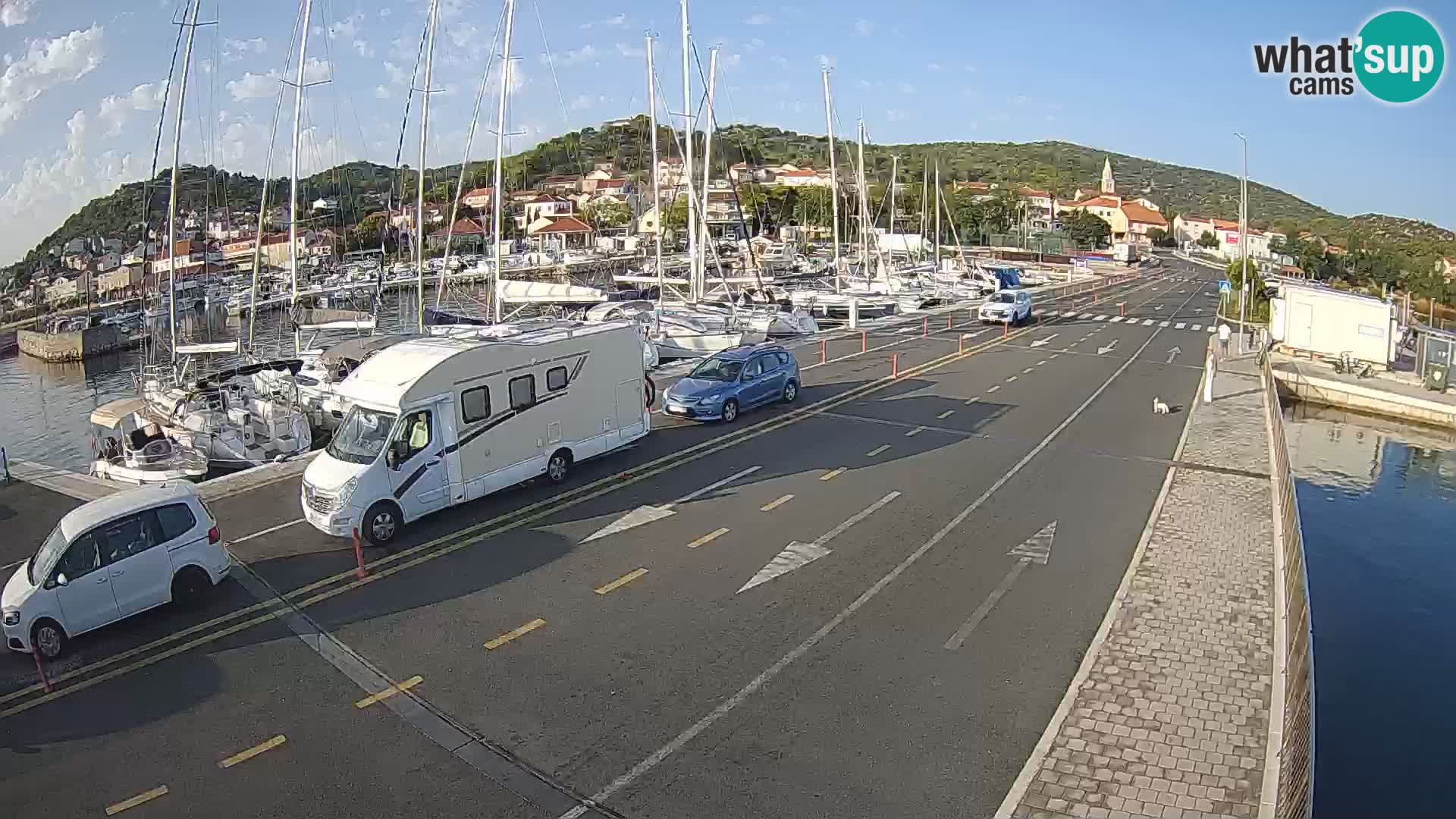 Dalmatia Tkon Ferry – webcams Croatia