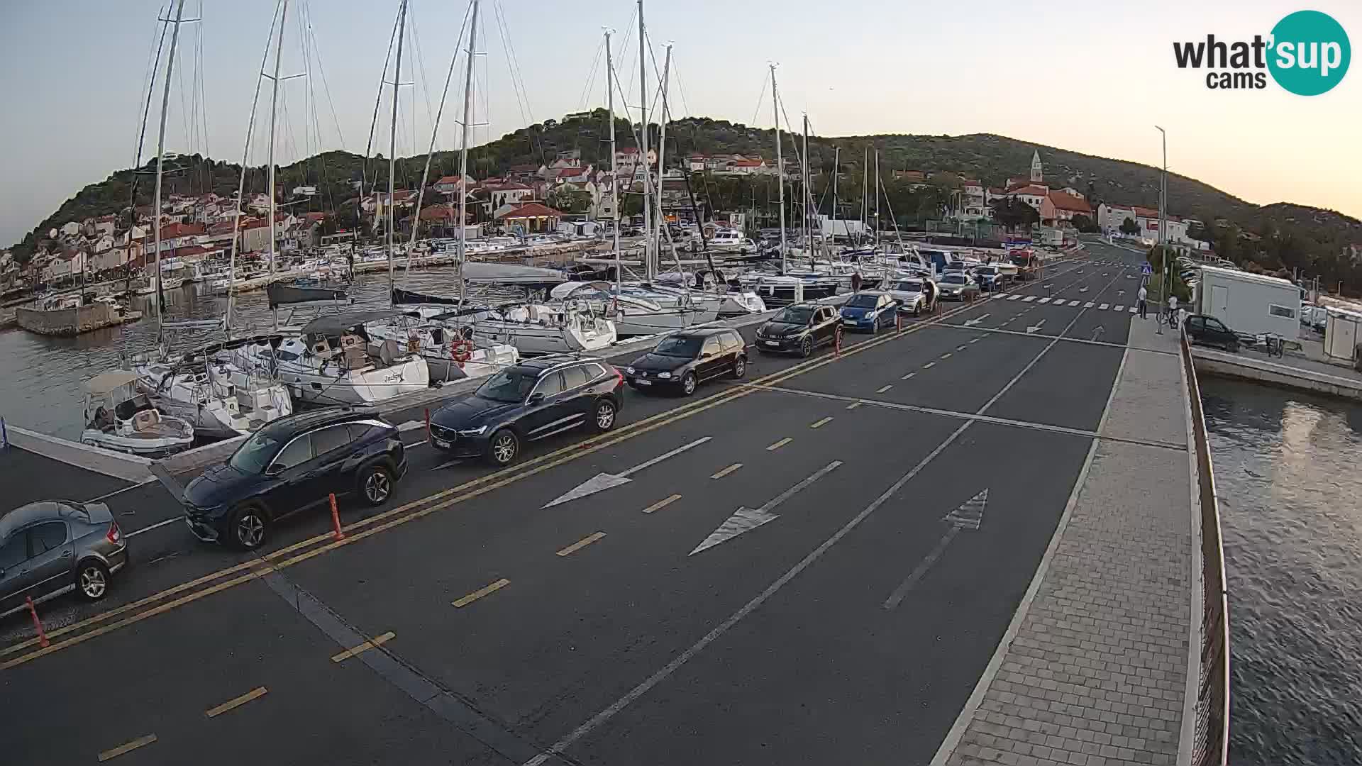 Dalmatien Tkon Fähre – Webcams Kroatien
