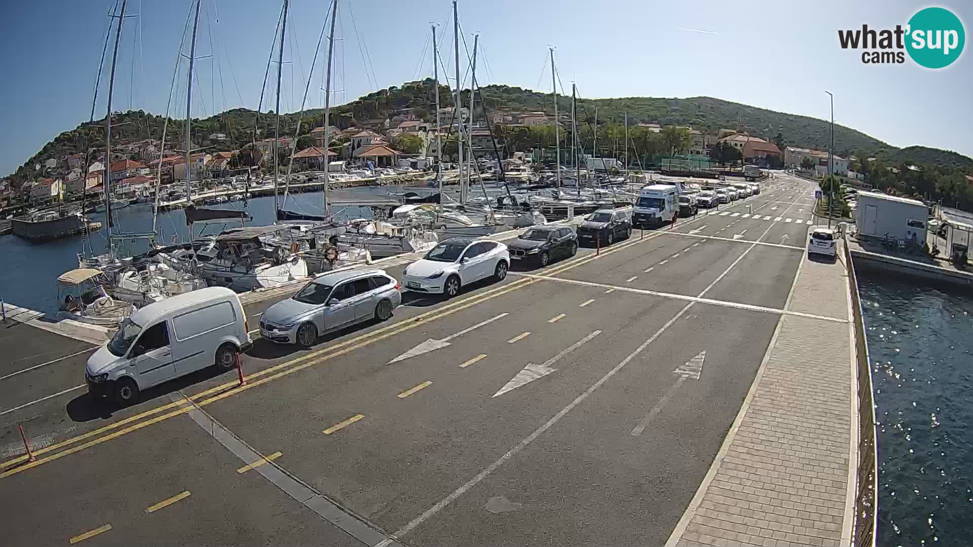 Dalmatia Tkon Ferry – webcams Croatia