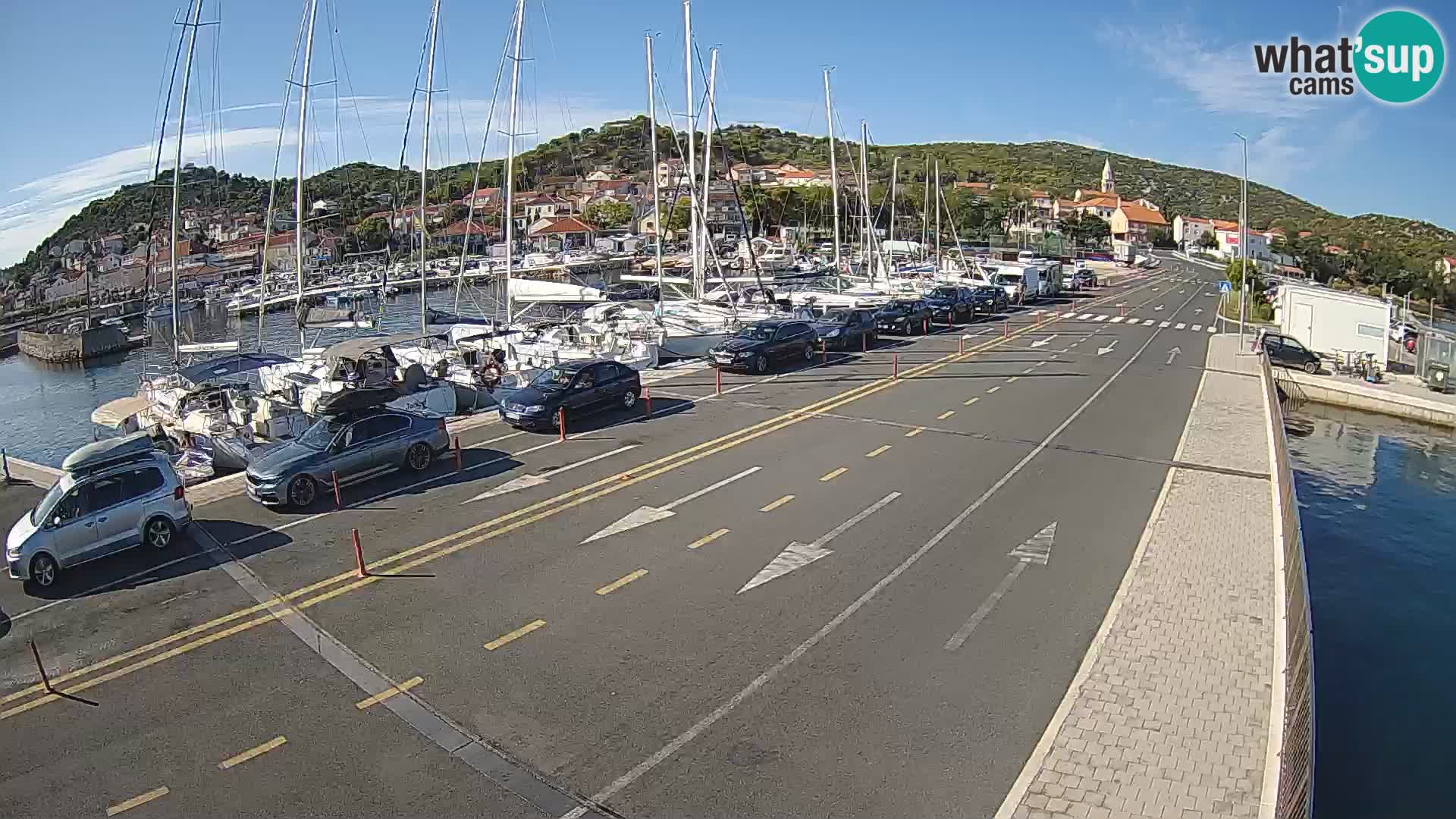 Dalmatia Tkon Ferry – webcams Croatia