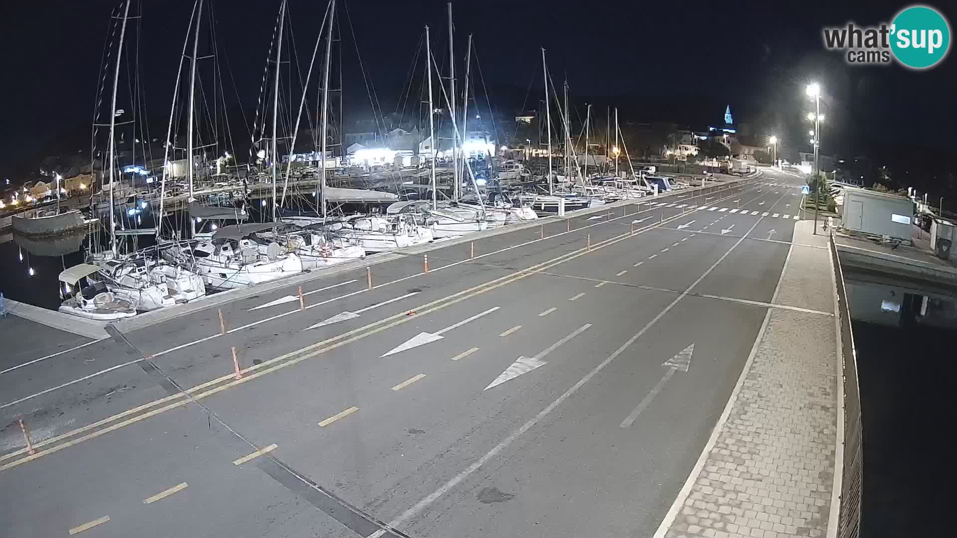 Dalmacia Tkon Transportar- webcams Croacia