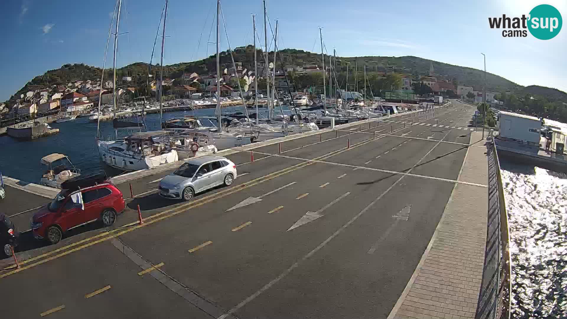 Dalmazia traghetto Tkon – webcam Croazia