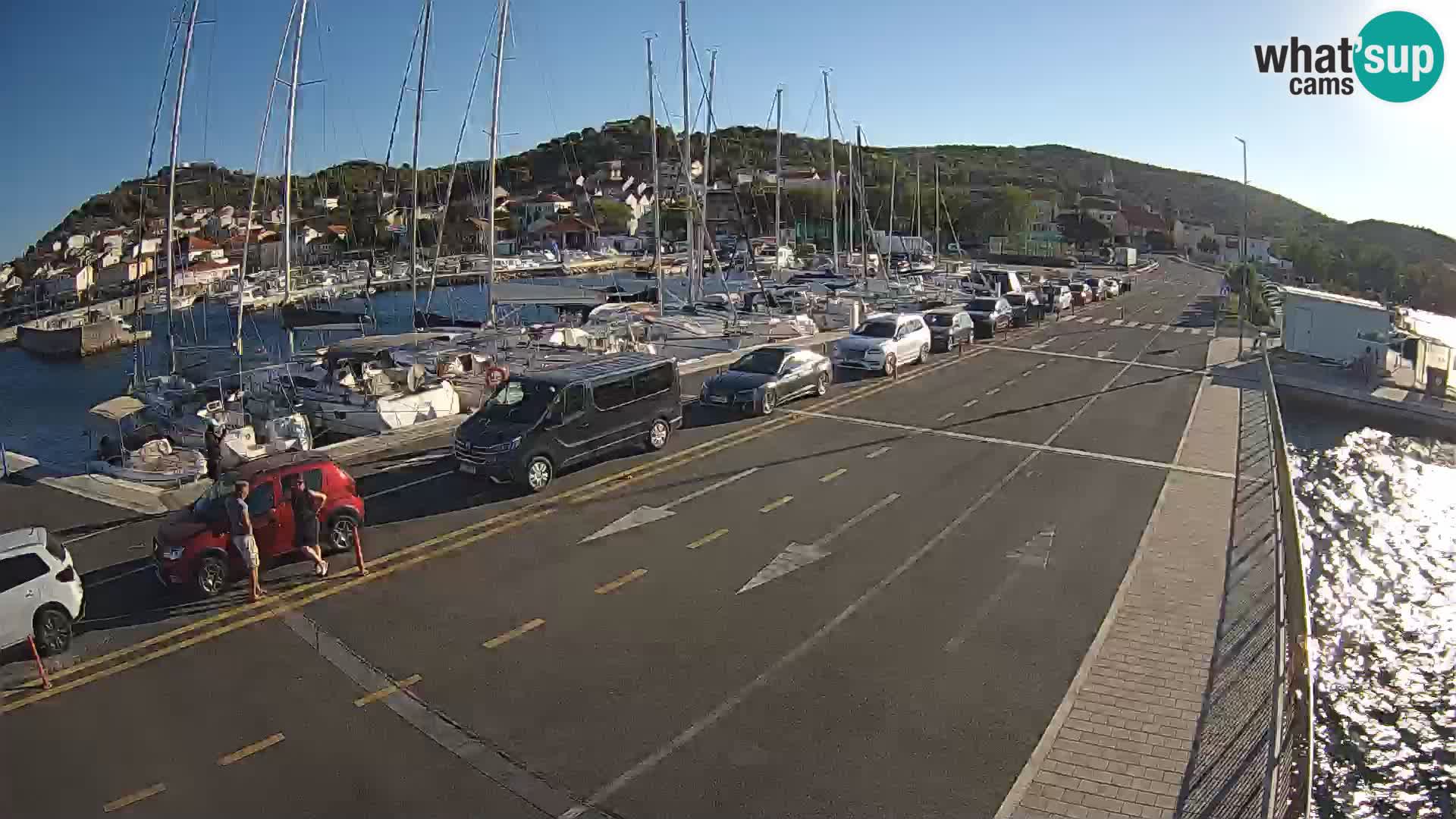 Dalmacia Tkon Transportar- webcams Croacia