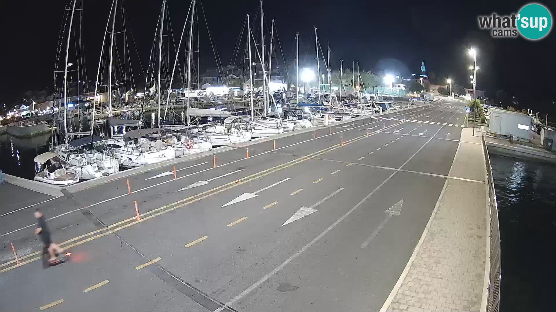 Dalmatie Tkon Traversier – webcams Croatie