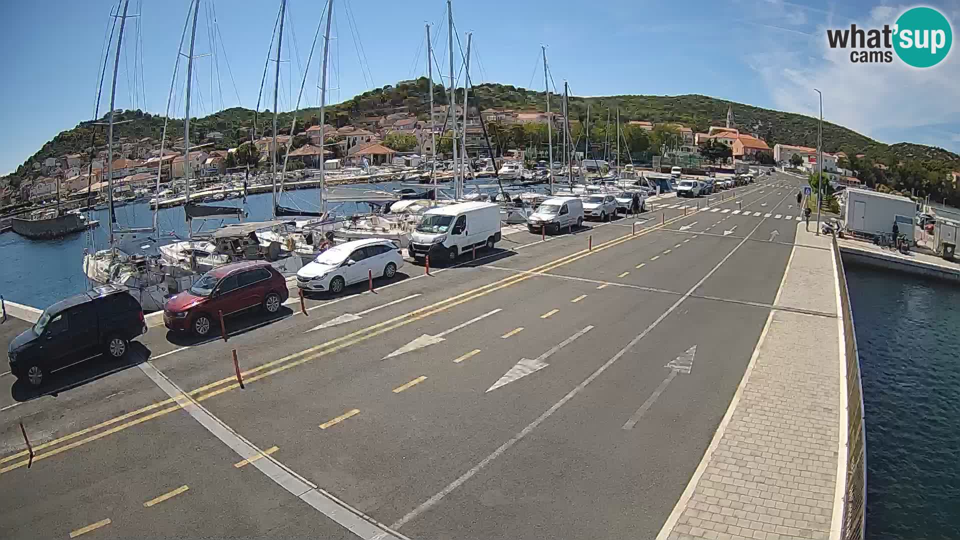 Dalmatia Tkon Ferry – webcams Croatia