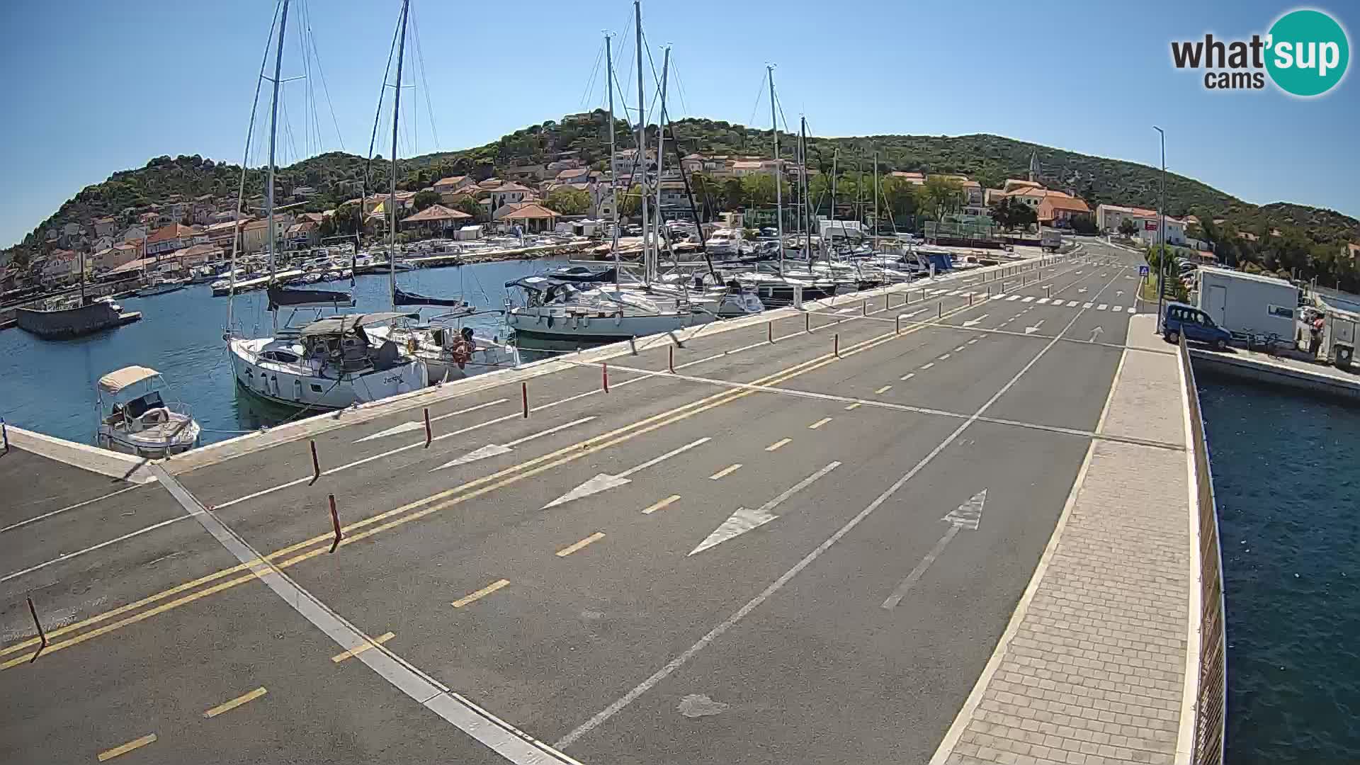 Dalmatien Tkon Fähre – Webcams Kroatien