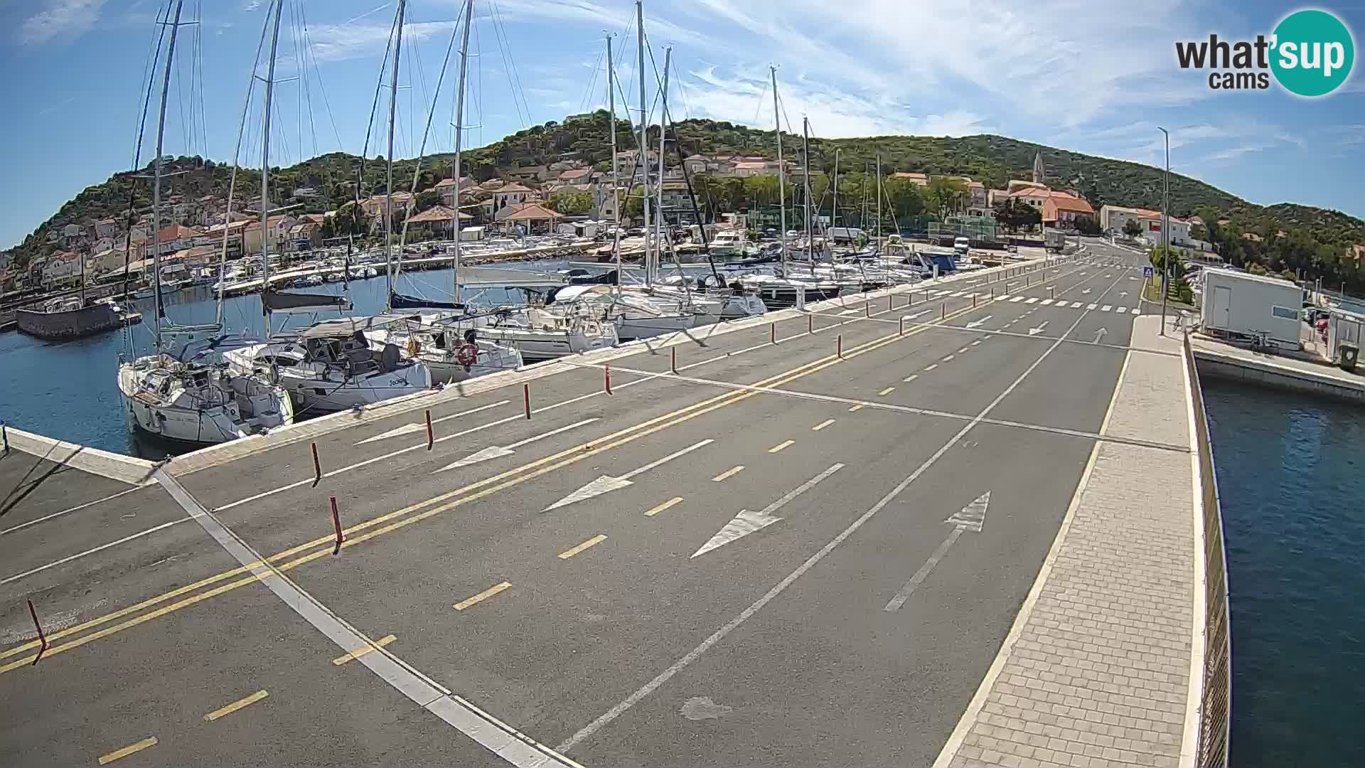Dalmatia Tkon Ferry – webcams Croatia