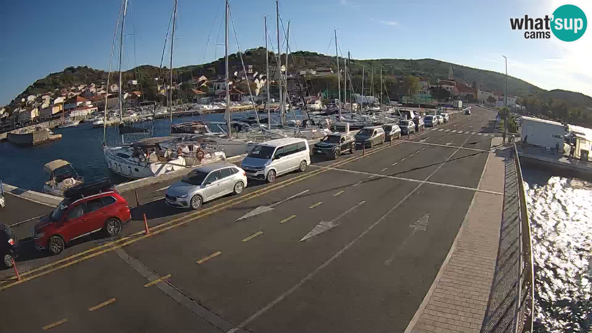 Dalmatia Tkon Ferry – webcams Croatia