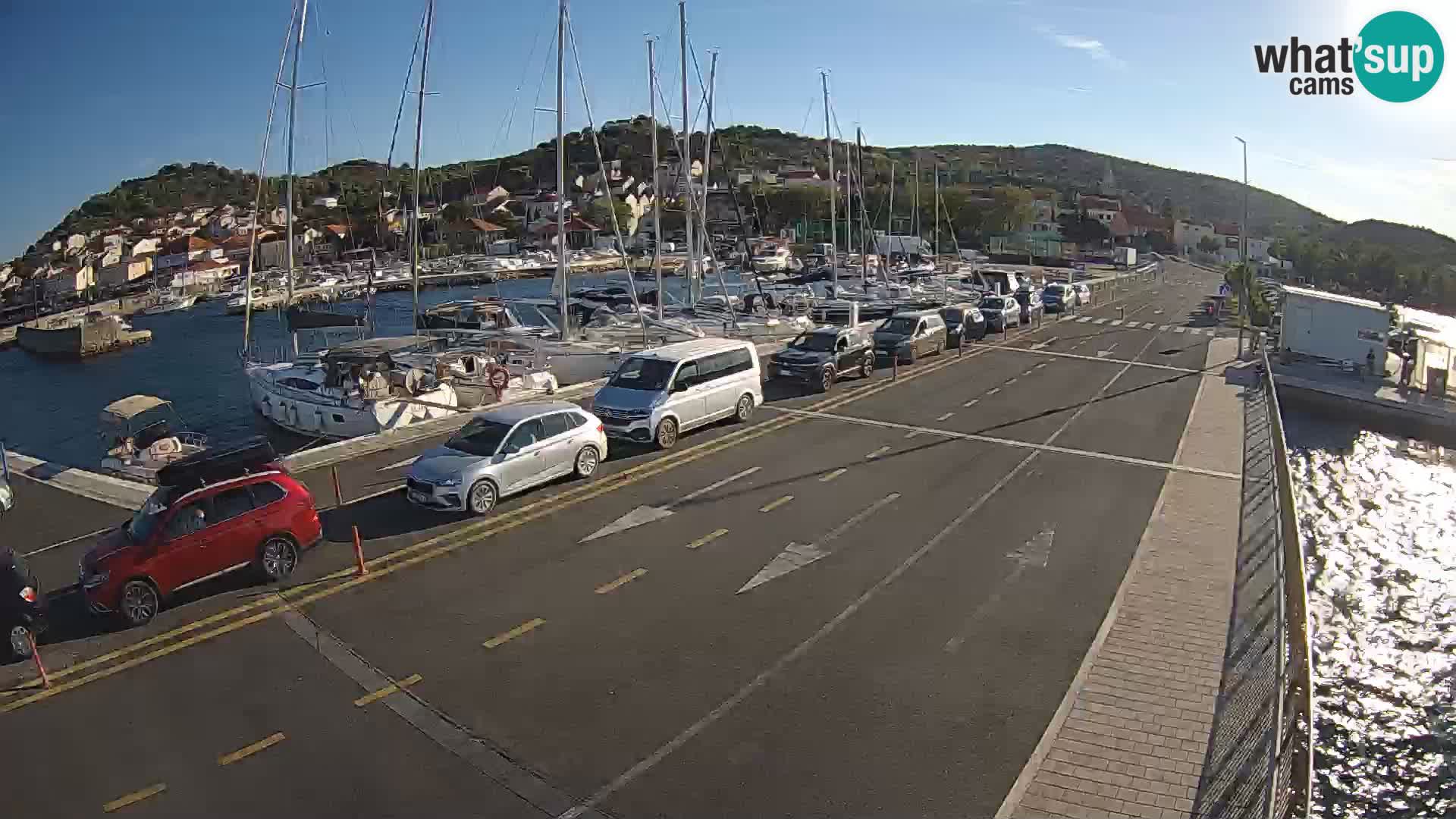 Dalmatia Tkon Ferry – webcams Croatia