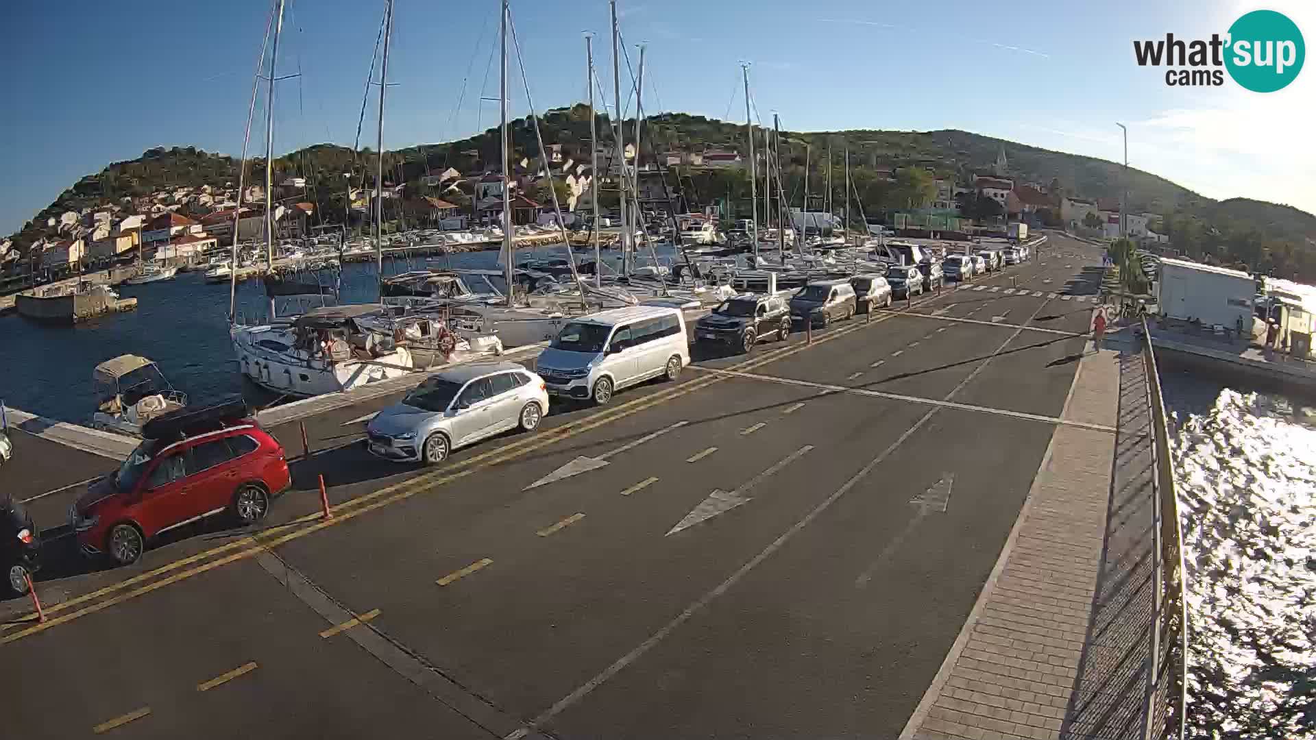 Dalmatia Tkon Ferry – webcams Croatia