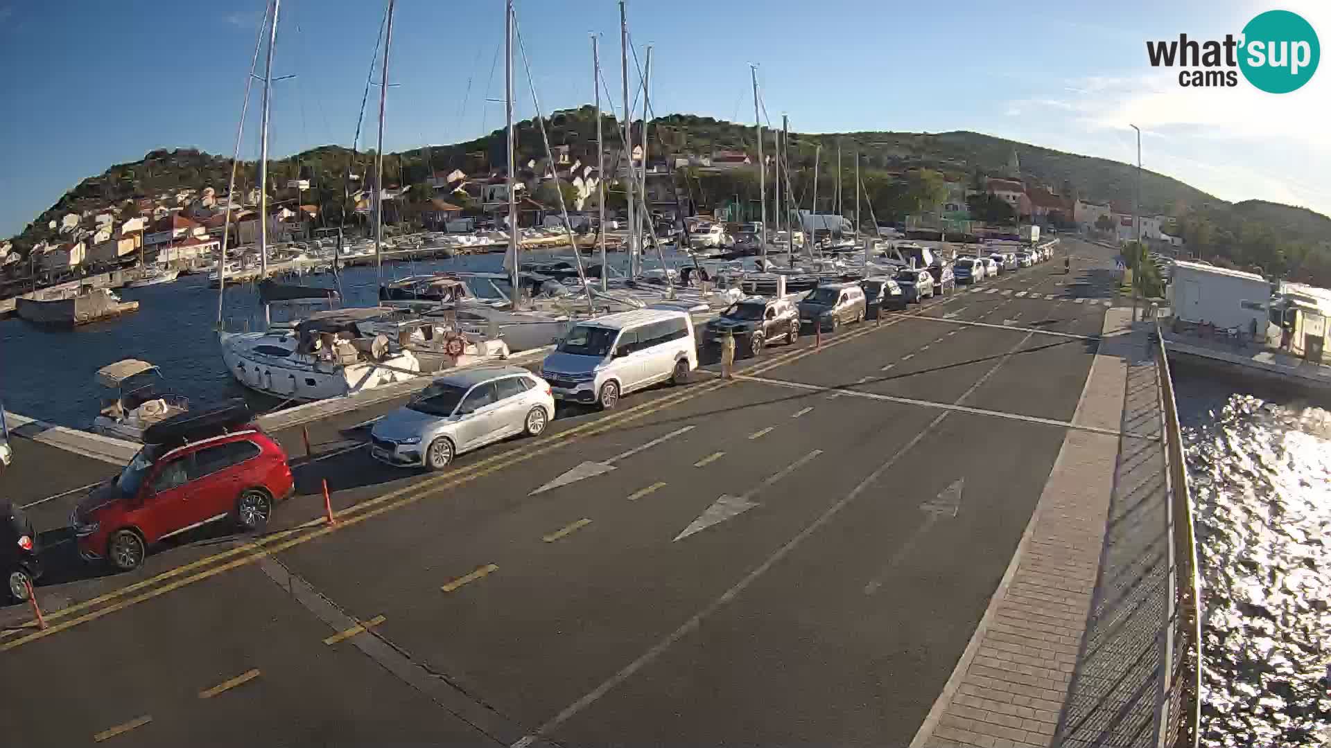 Dalmatia Tkon Ferry – webcams Croatia