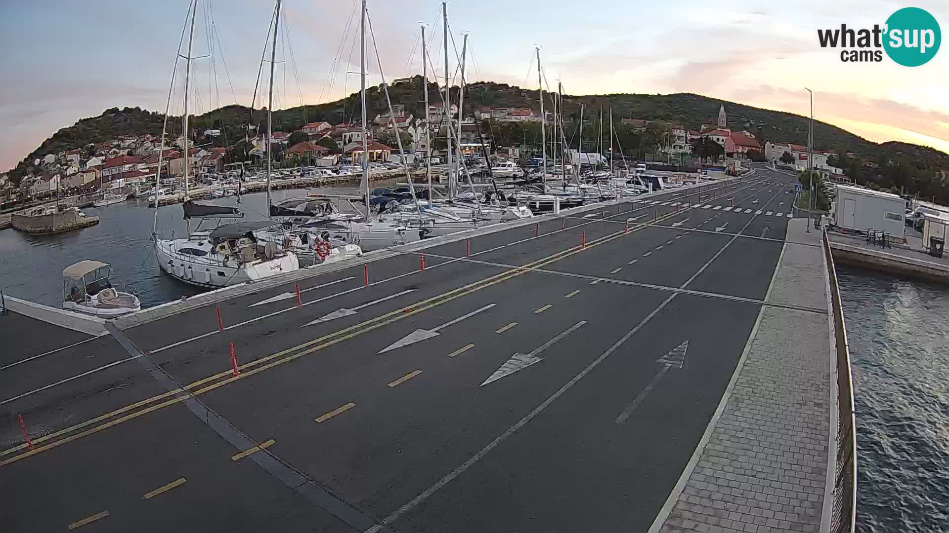 Dalmatien Tkon Fähre – Webcams Kroatien