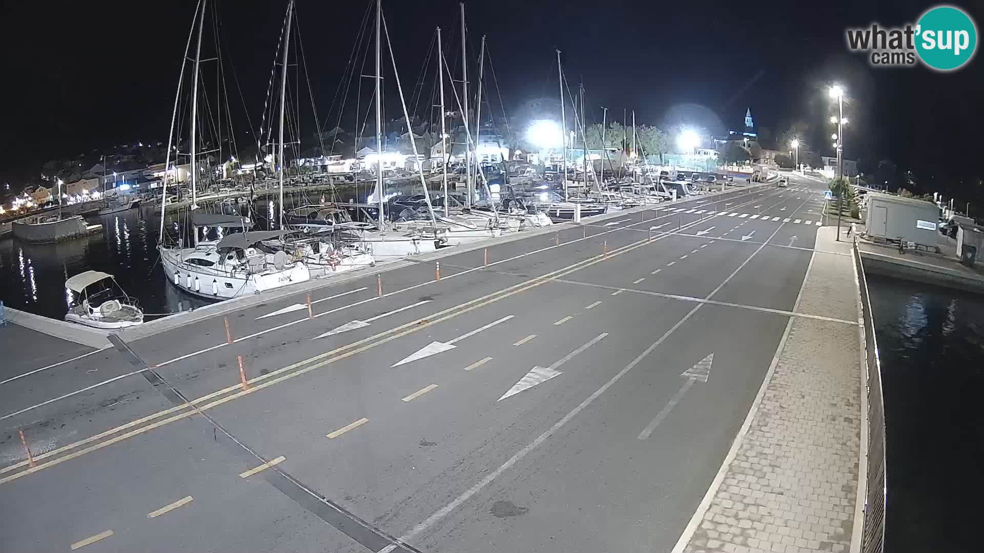 Dalmacia Tkon Transportar- webcams Croacia