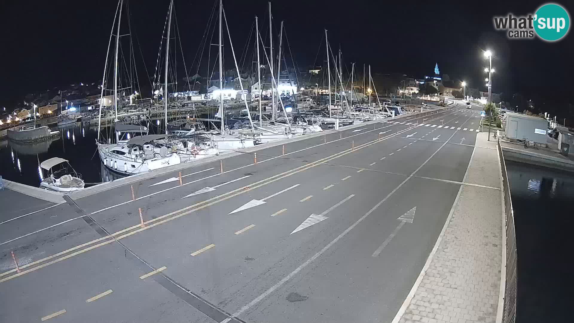 Dalmacia Tkon Transportar- webcams Croacia