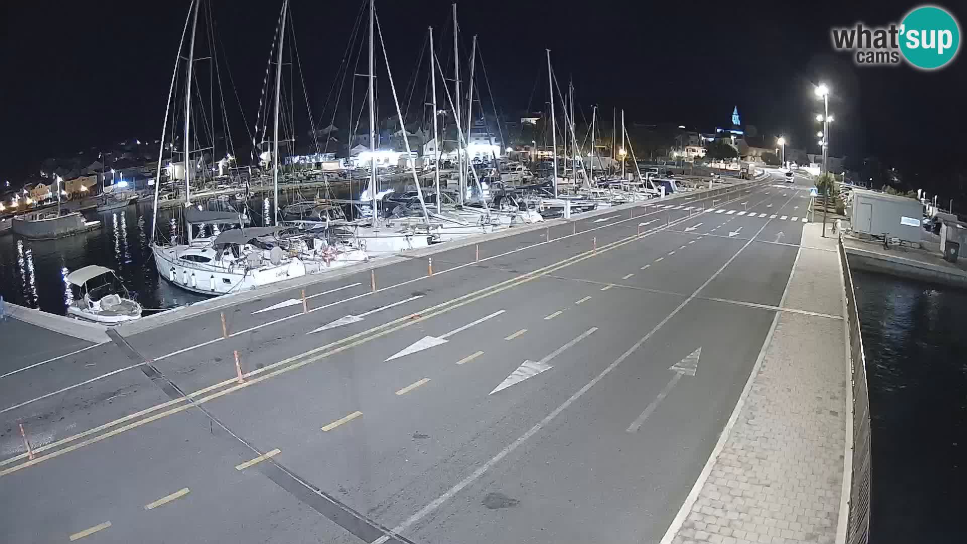 Dalmazia traghetto Tkon – webcam Croazia