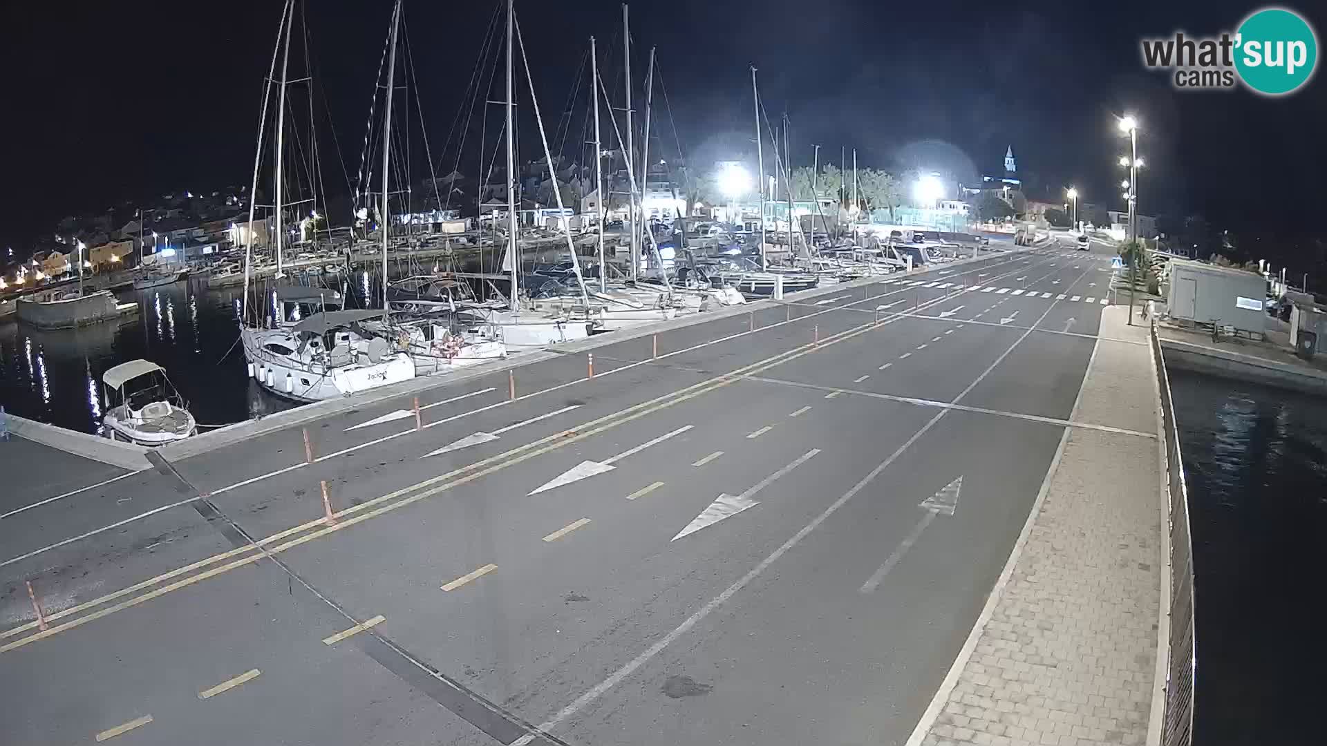 Dalmatia Tkon Ferry – webcams Croatia