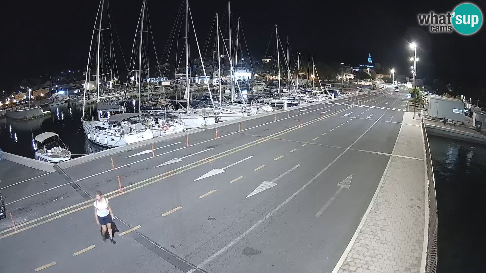 Dalmazia traghetto Tkon – webcam Croazia