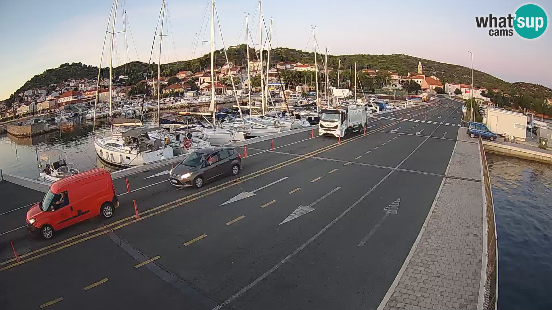 Dalmazia traghetto Tkon – webcam Croazia