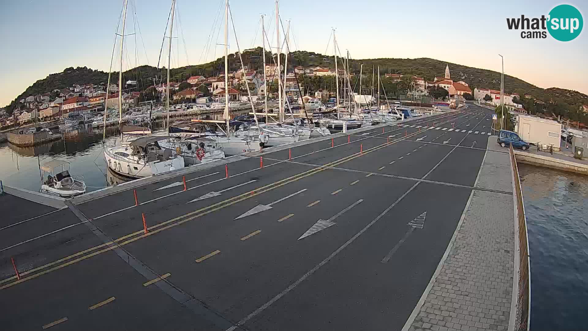 Dalmatien Tkon Fähre – Webcams Kroatien