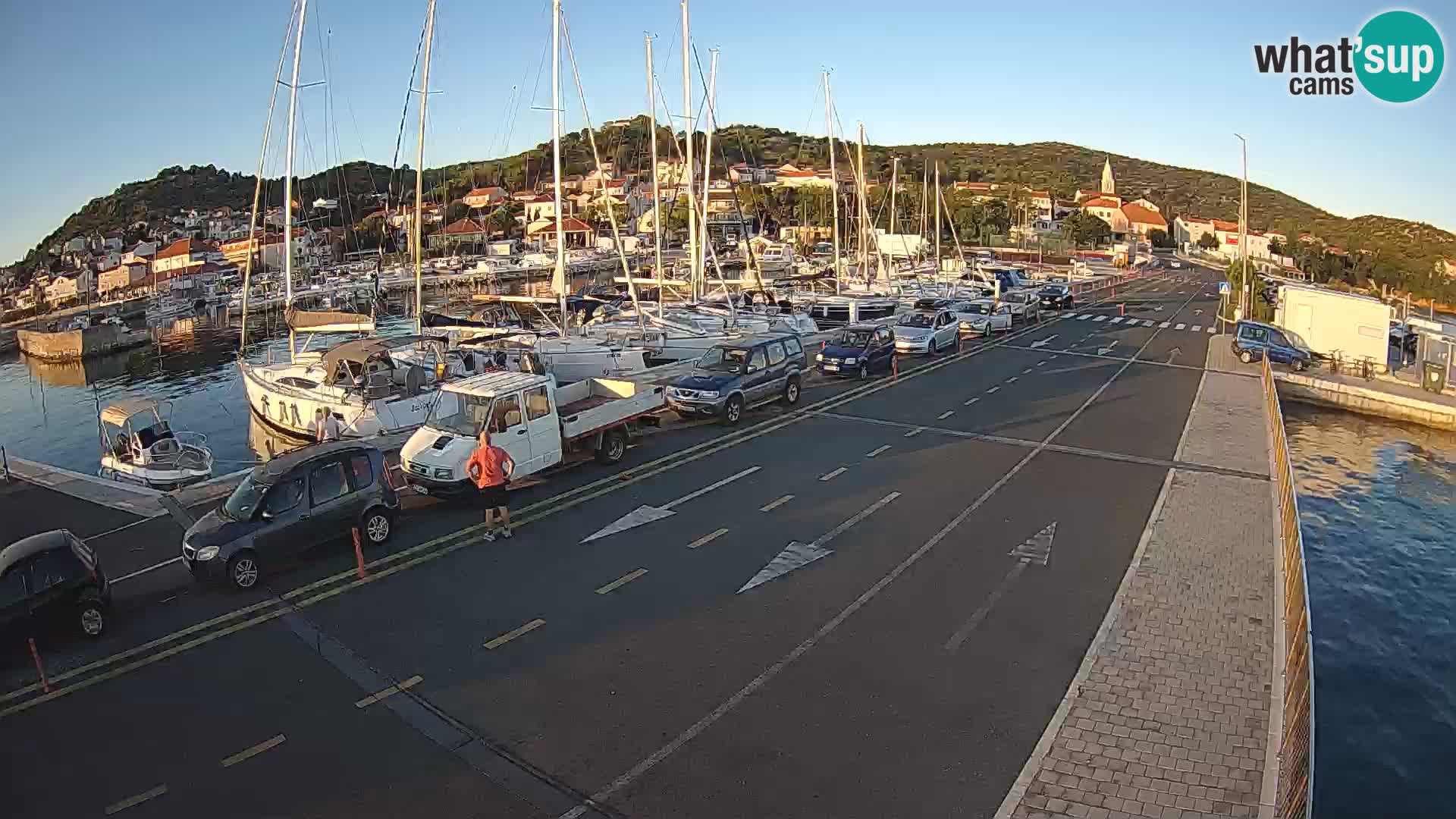 Dalmazia traghetto Tkon – webcam Croazia