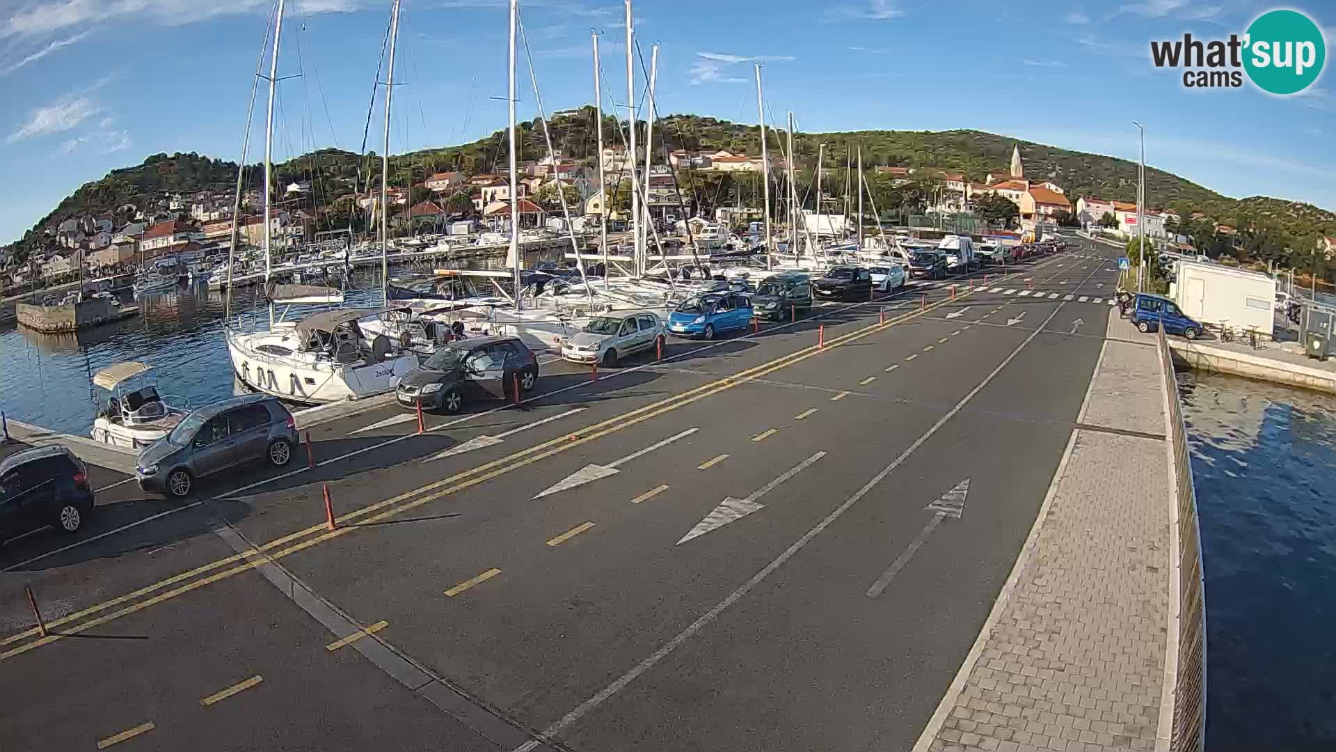 Dalmazia traghetto Tkon – webcam Croazia