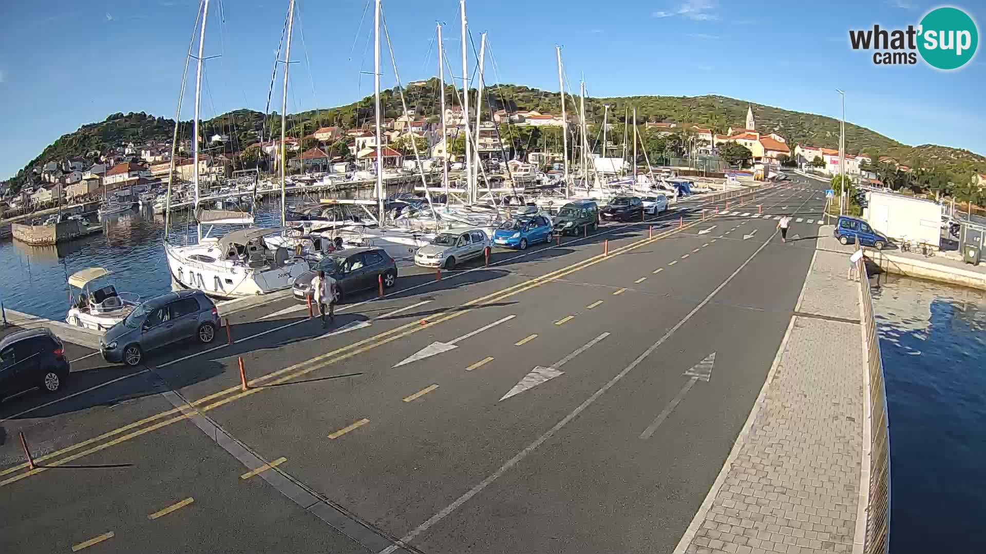 Dalmacia Tkon Transportar- webcams Croacia