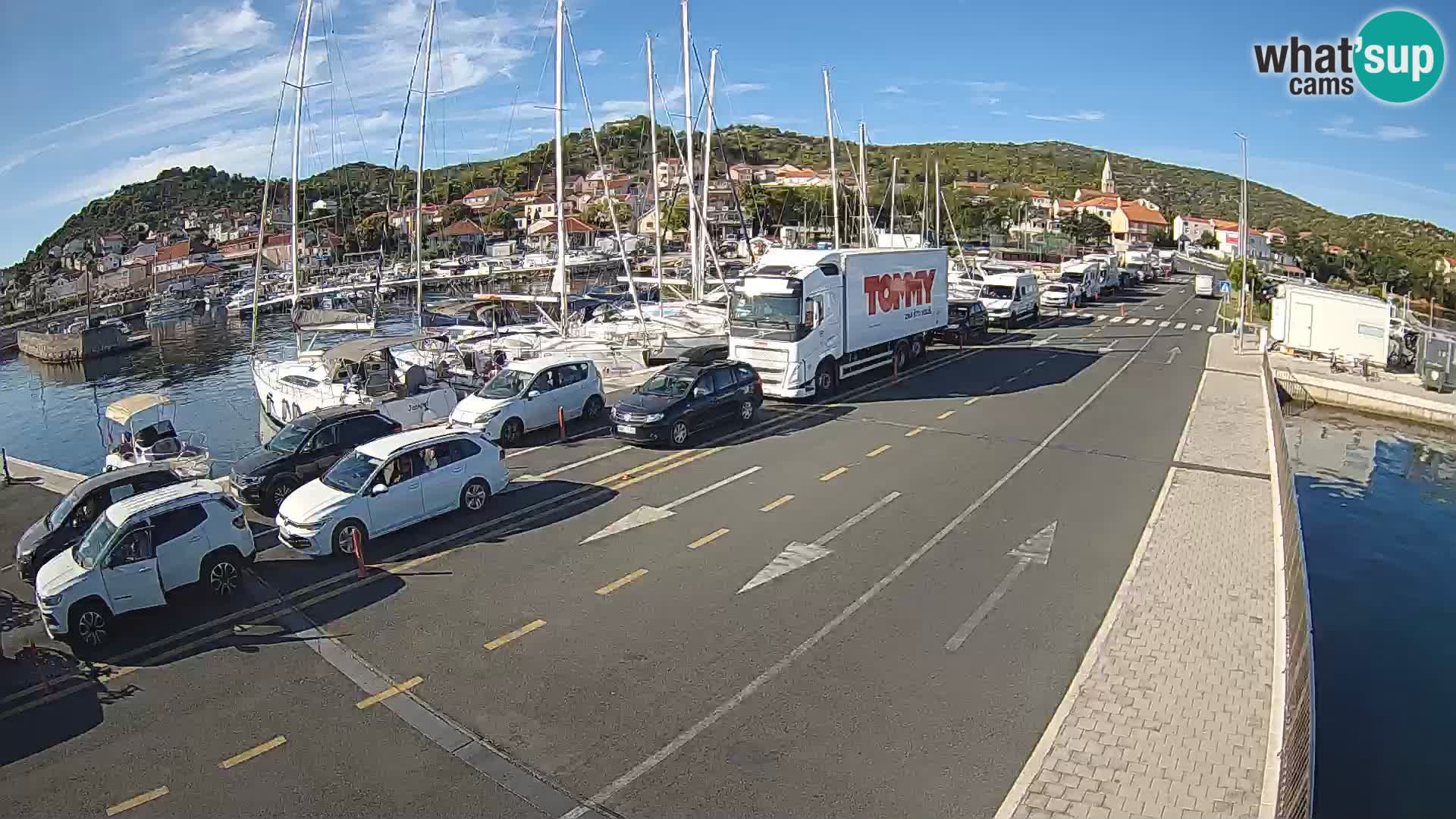 Dalmazia traghetto Tkon – webcam Croazia