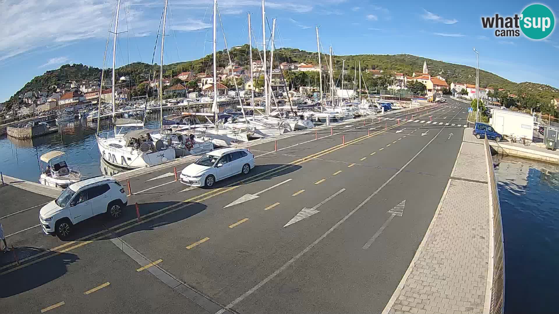 Dalmatie Tkon Traversier – webcams Croatie