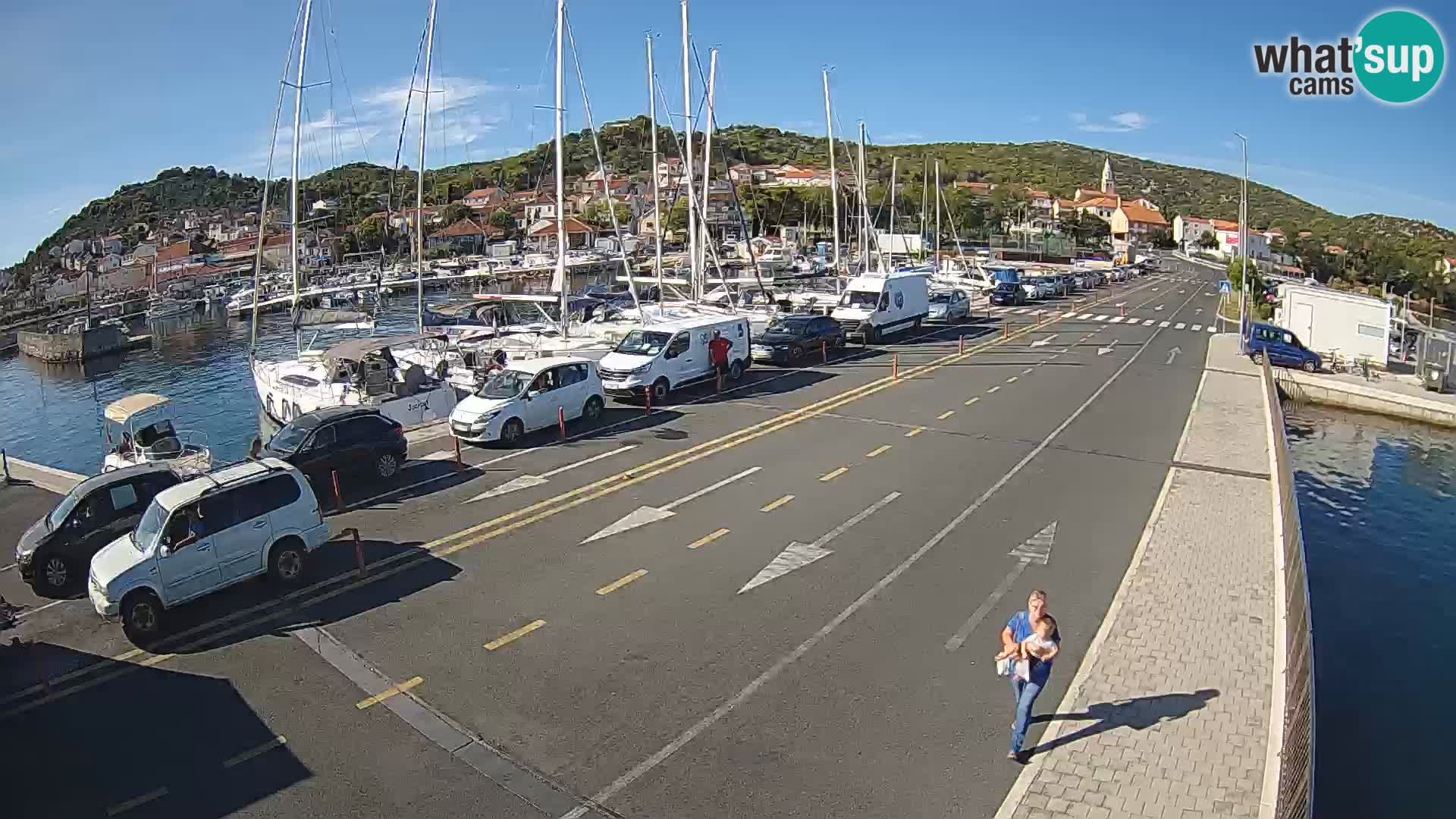 Dalmazia traghetto Tkon – webcam Croazia