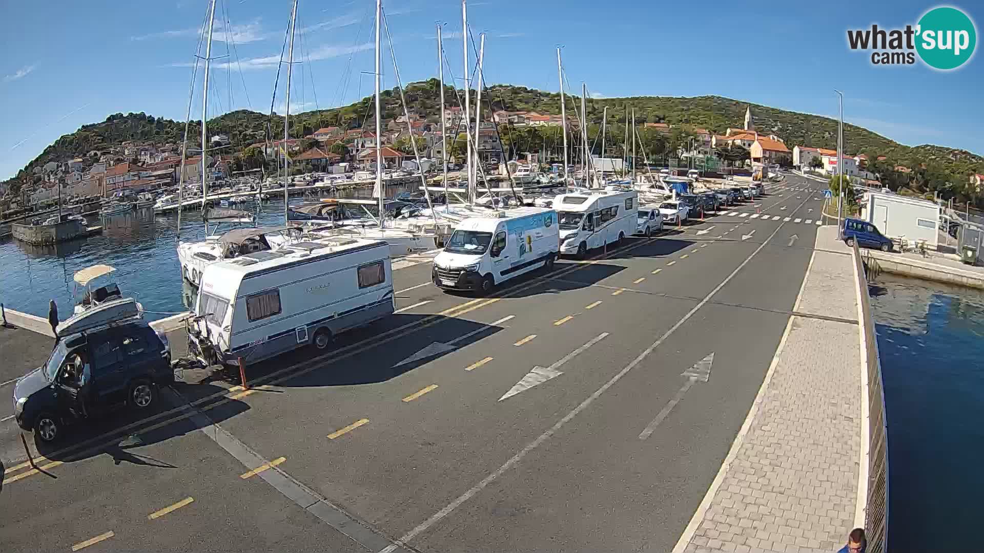 Dalmazia traghetto Tkon – webcam Croazia