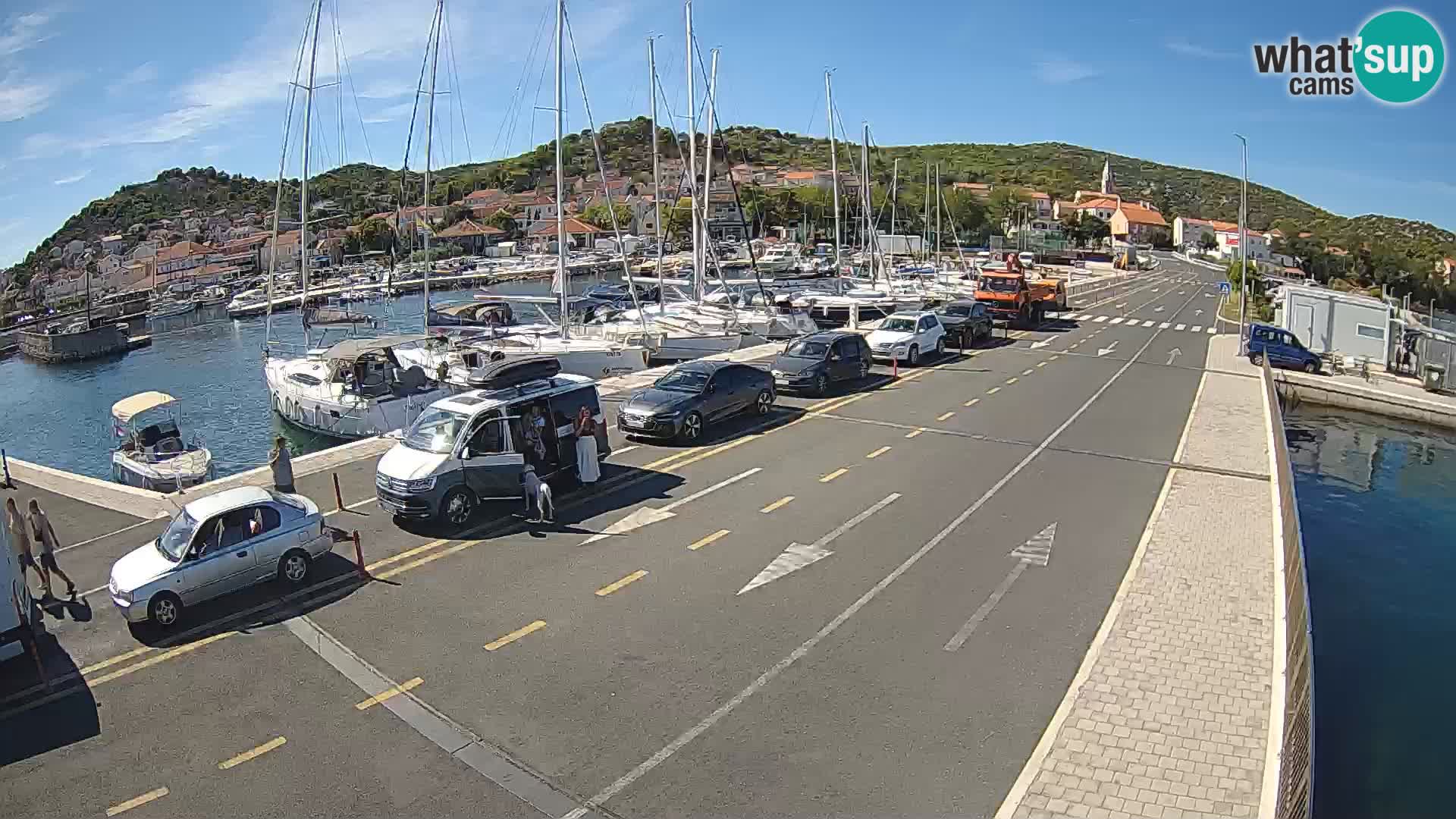 Dalmatien Tkon Fähre – Webcams Kroatien