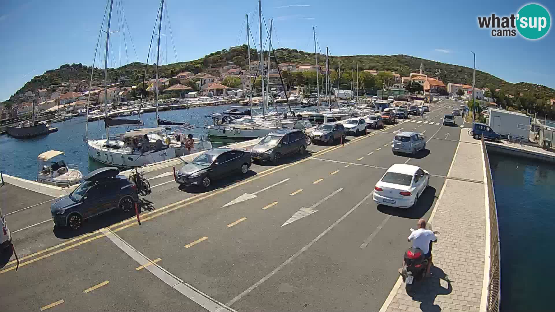 Dalmacija Trajekt Tkon – spletne kamere Hrvaška