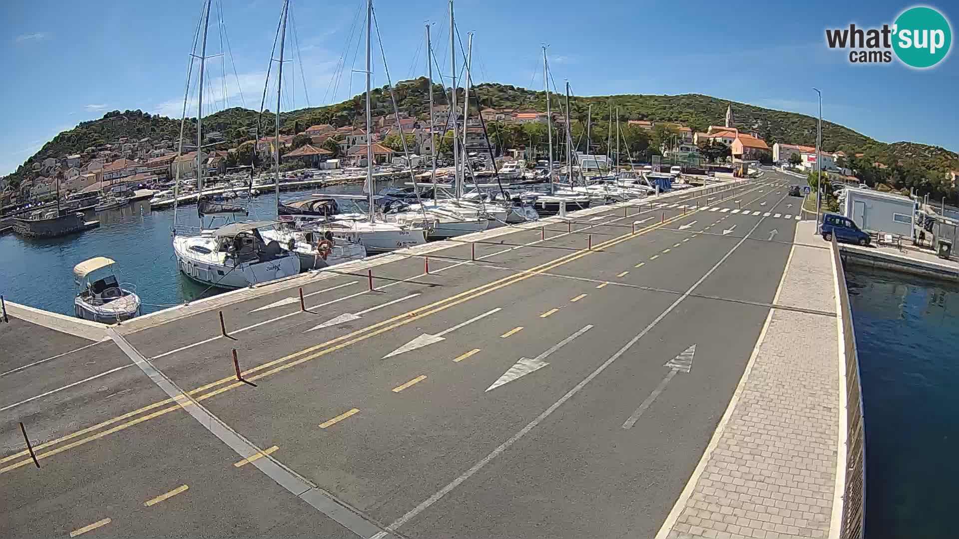 Dalmatia Tkon Ferry – webcams Croatia