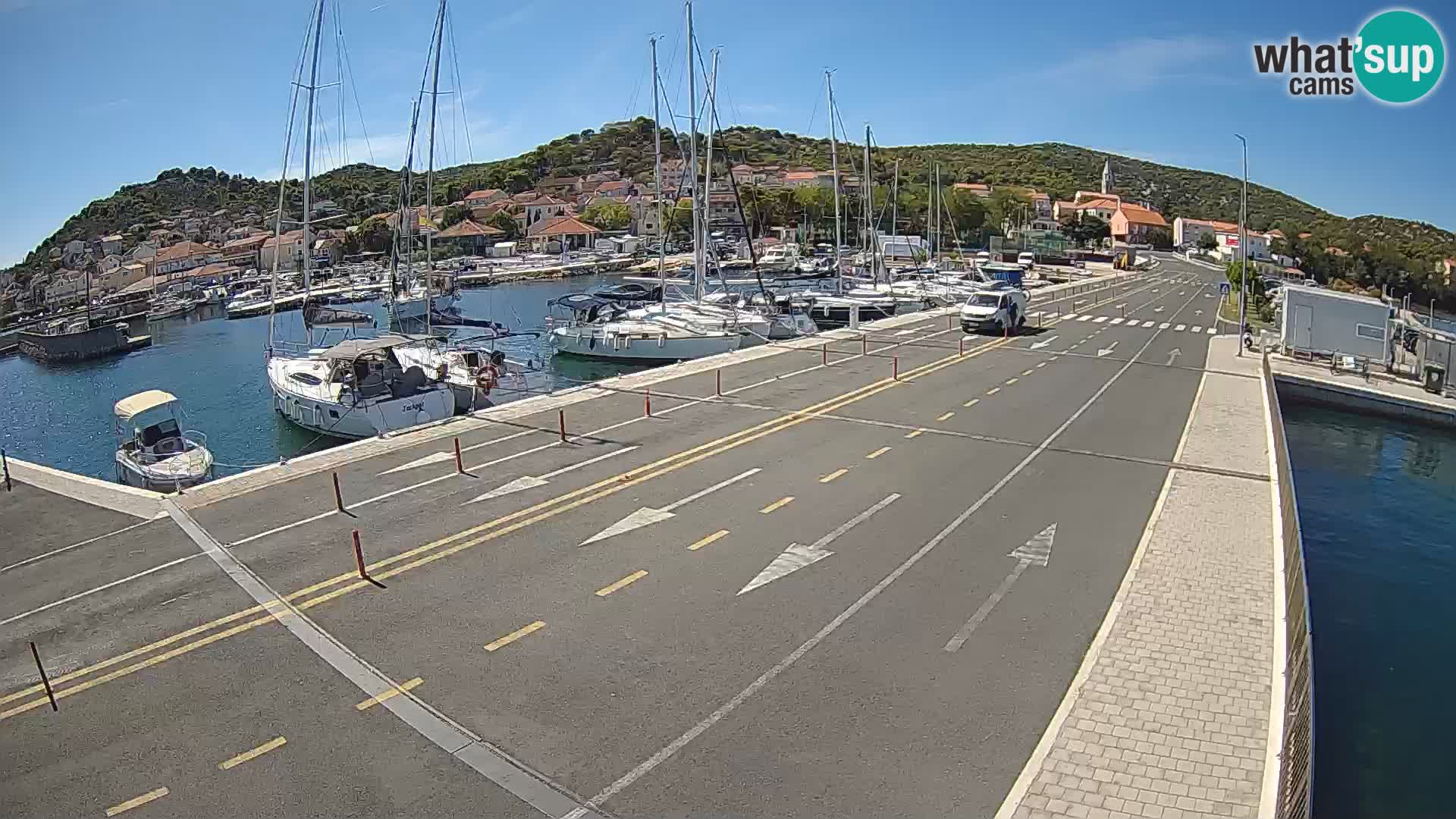 Dalmazia traghetto Tkon – webcam Croazia