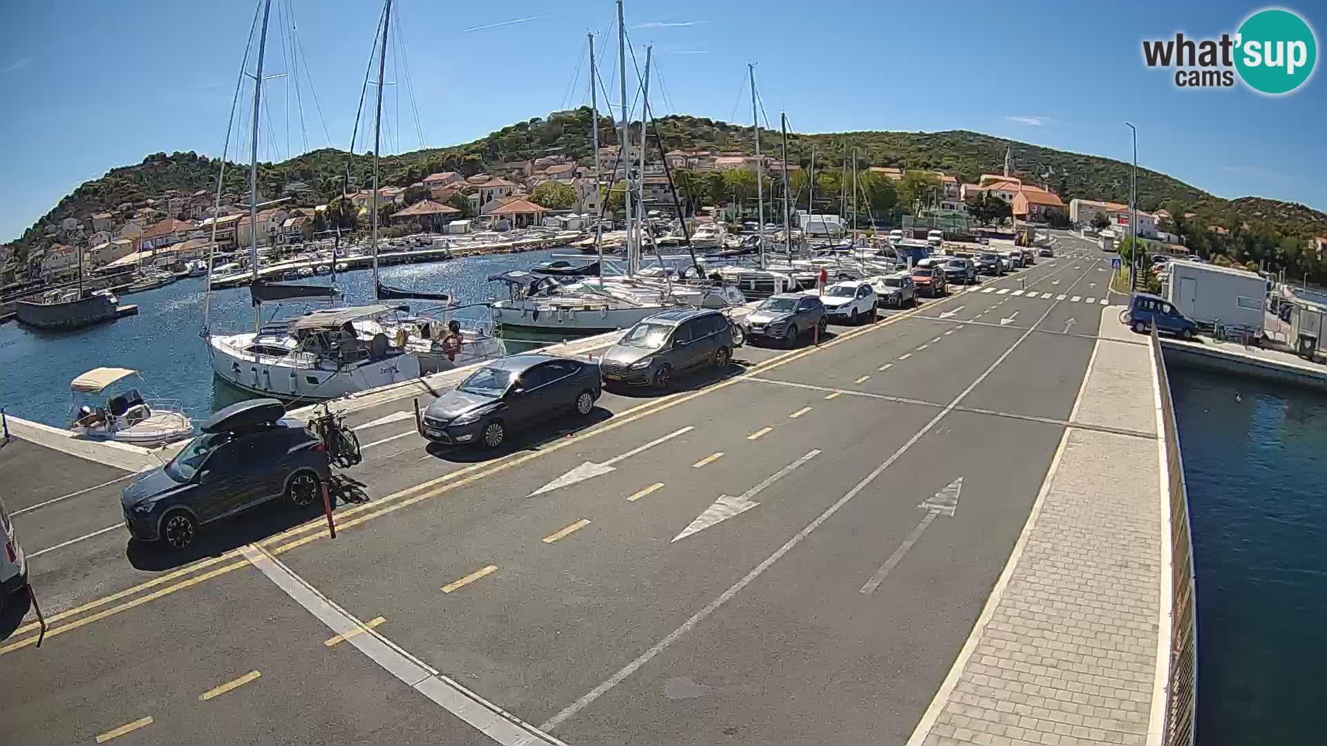 Dalmatia Tkon Ferry – webcams Croatia