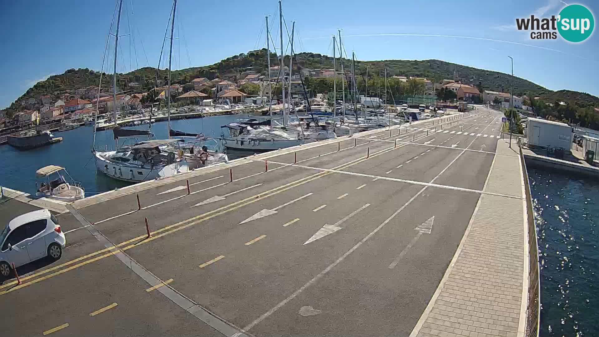 Trajekt Dalmacija Tkon – web kamere Hrvatska