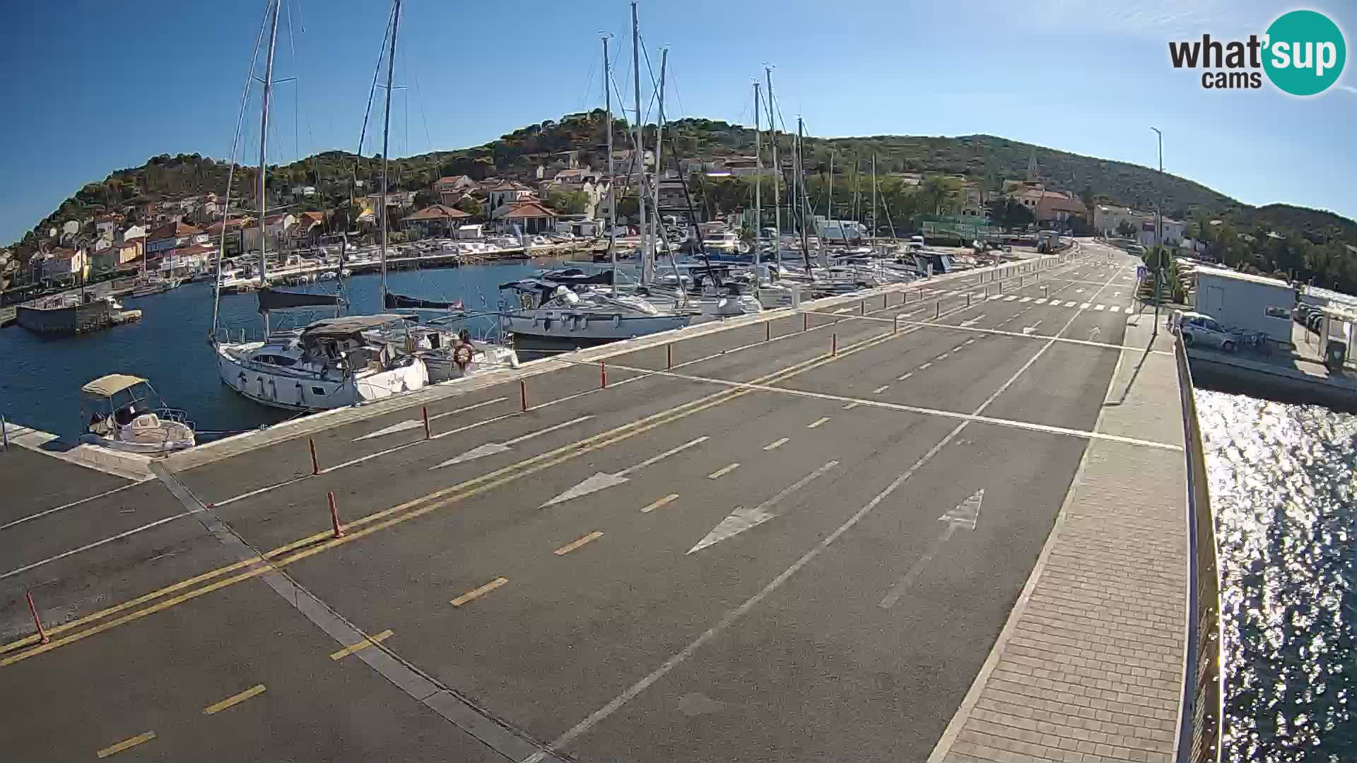 Trajekt Dalmacija Tkon – web kamere Hrvatska