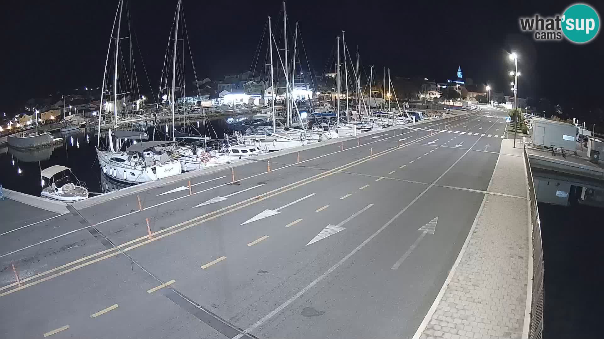 Dalmatia Tkon Ferry – webcams Croatia