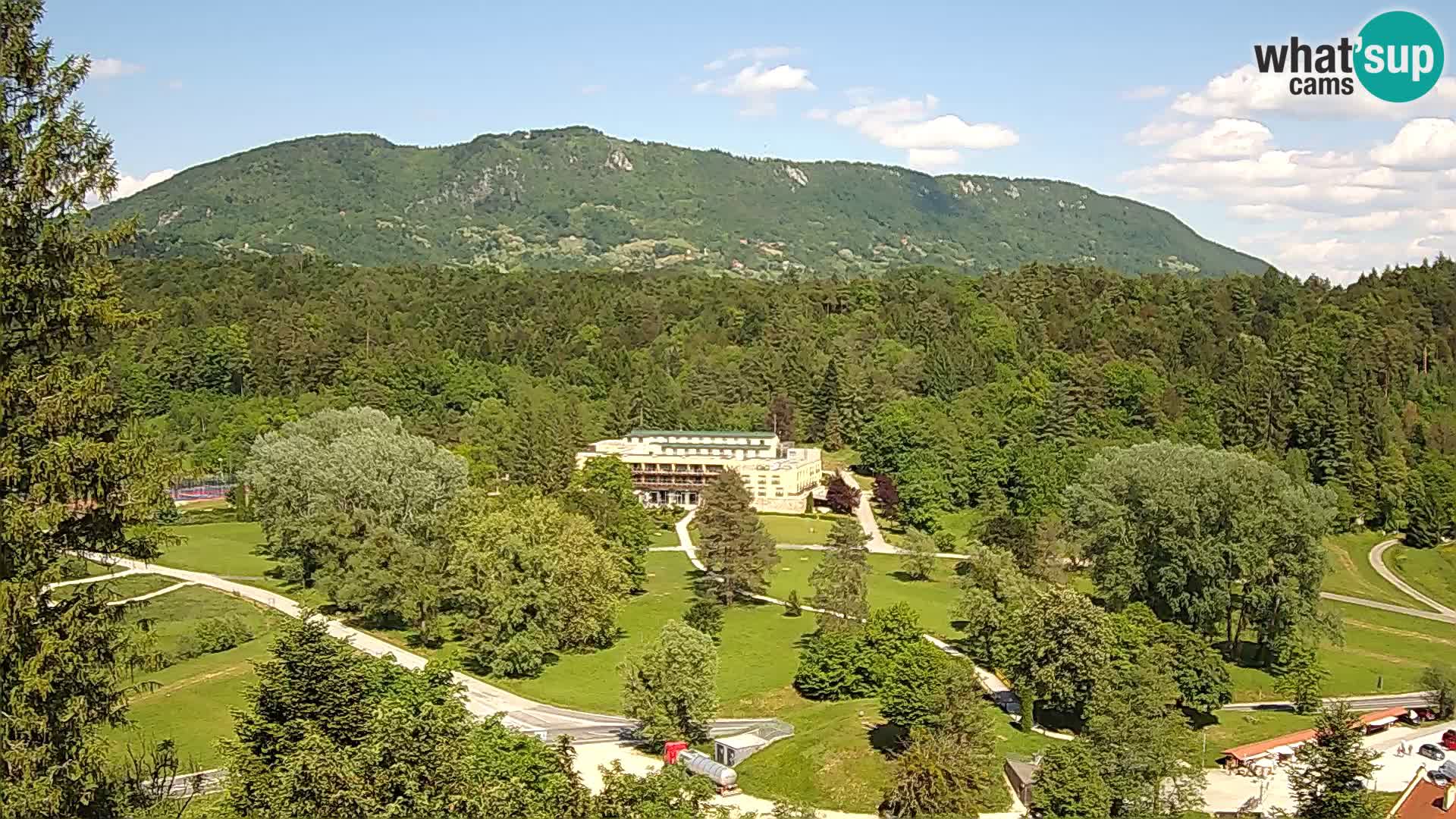 Trakošćan – pogled sa dvorca