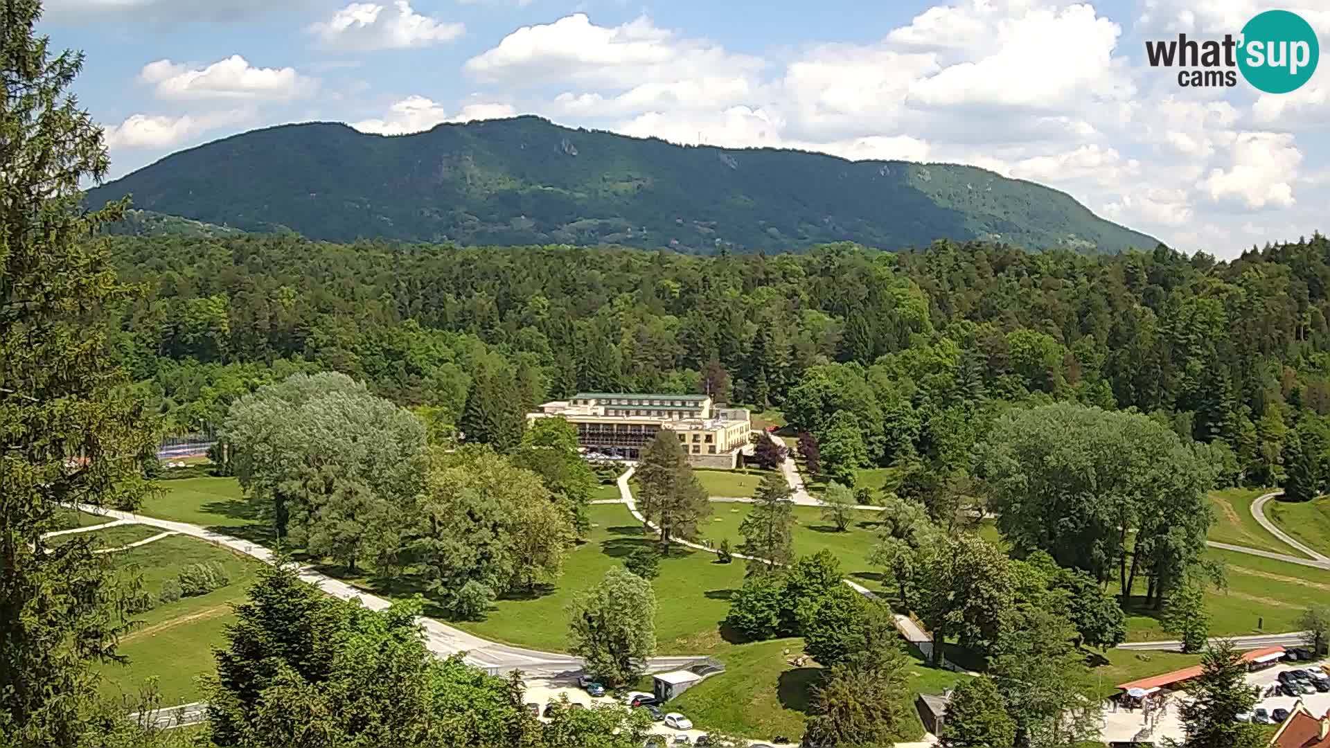 Trakošćan – Vista desde el castillo