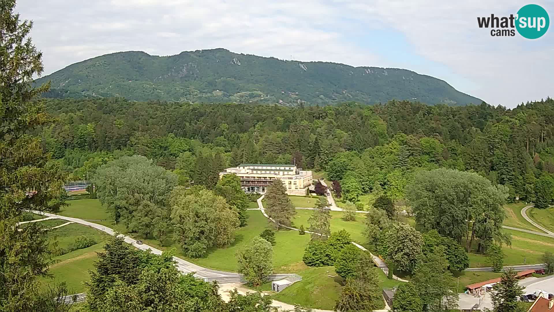 Trakošćan – pogled sa dvorca