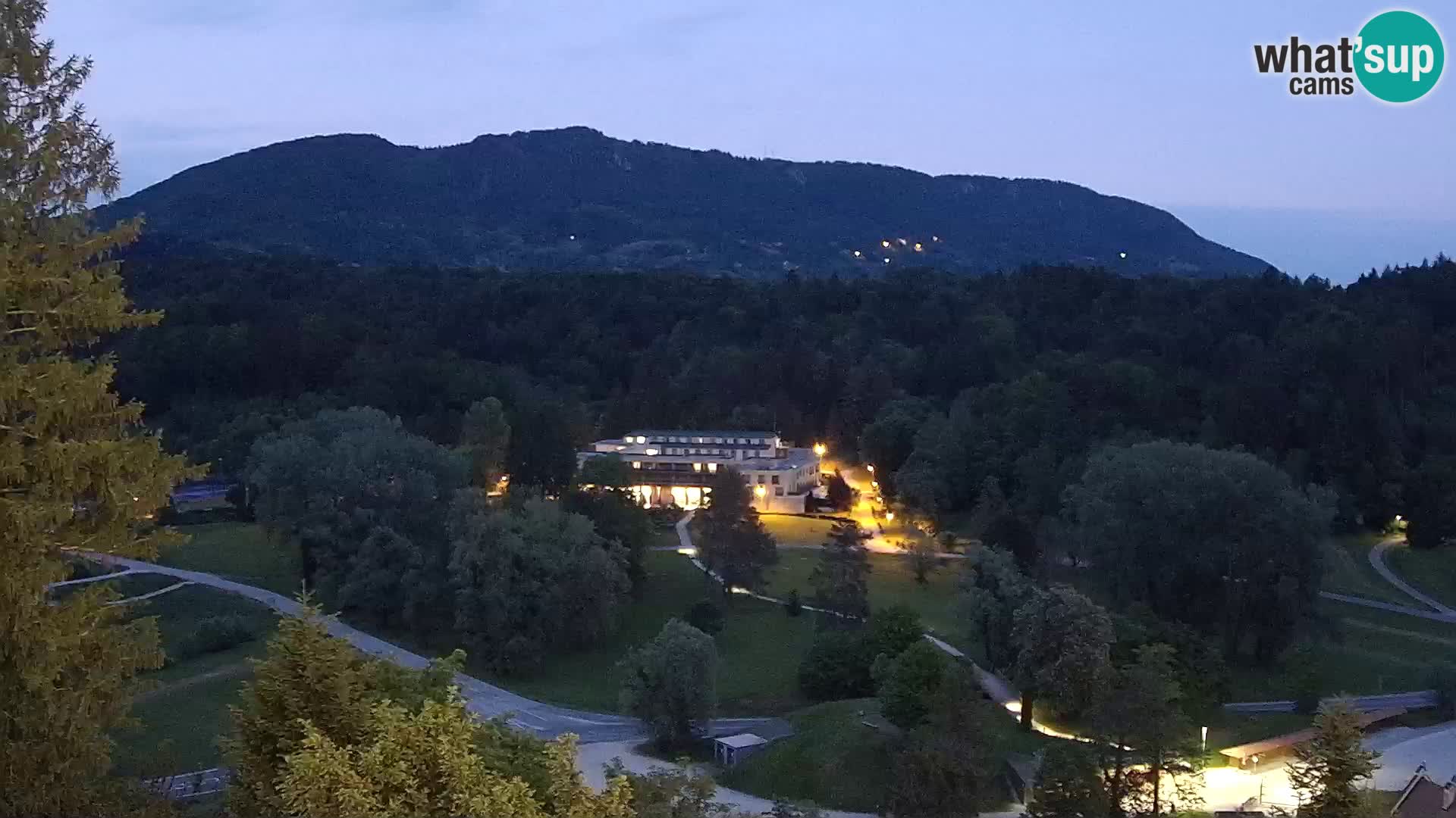 Trakošćan – pogled sa dvorca