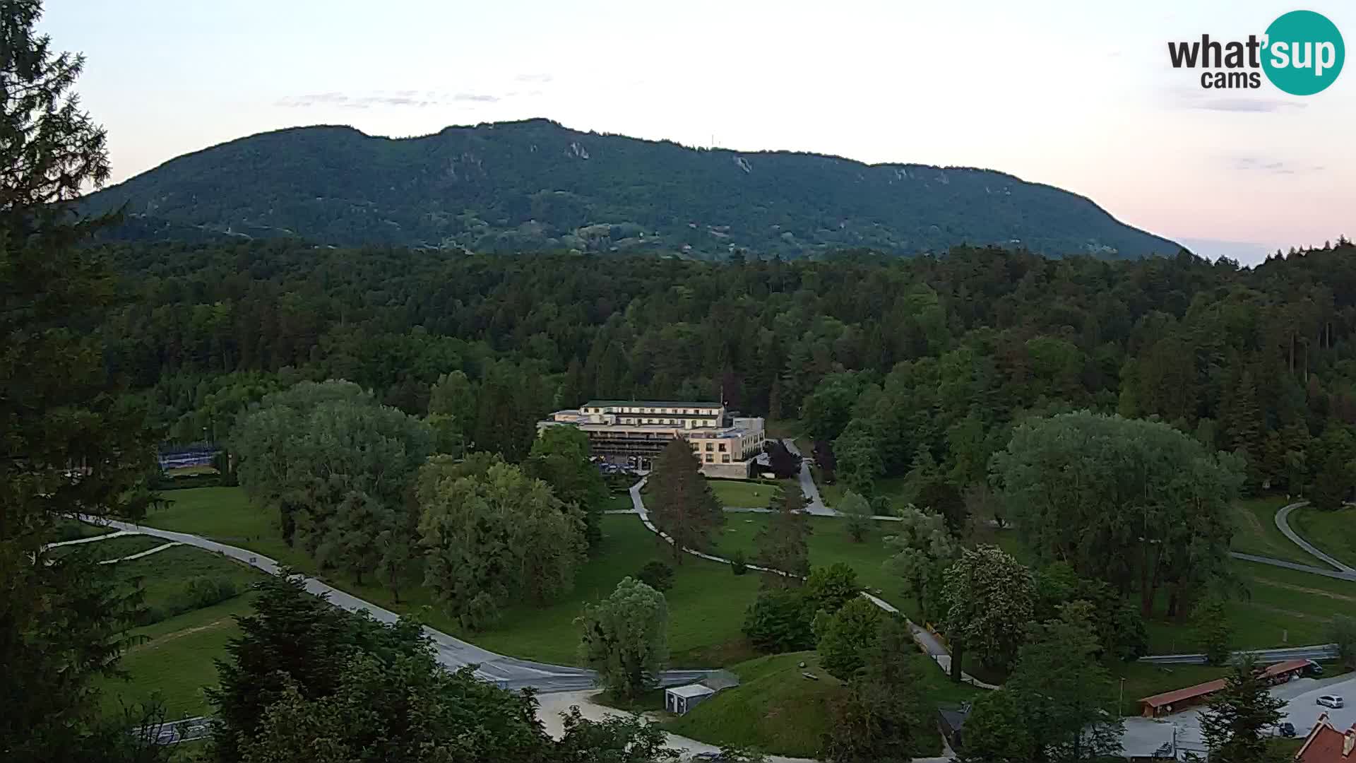 Trakošćan – view from castle