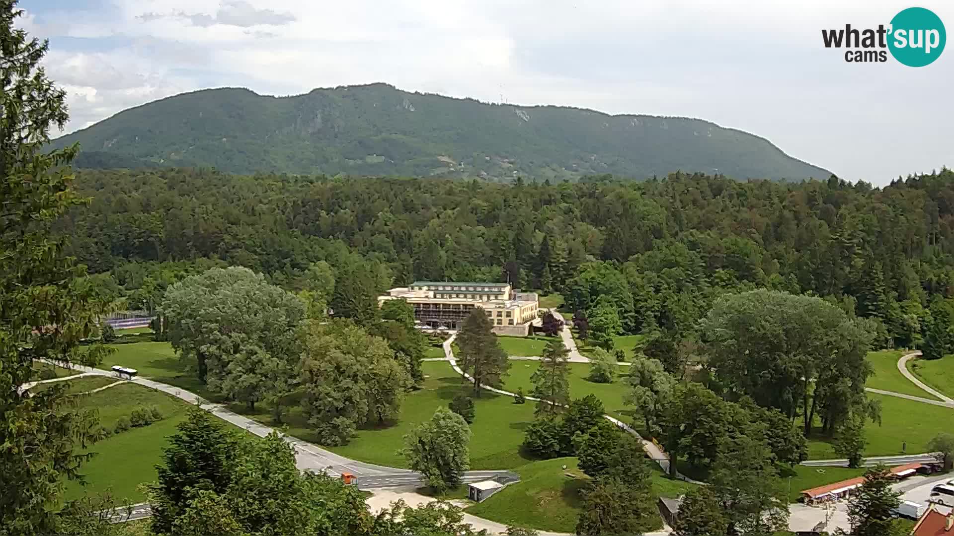 Trakošćan – Vista desde el castillo