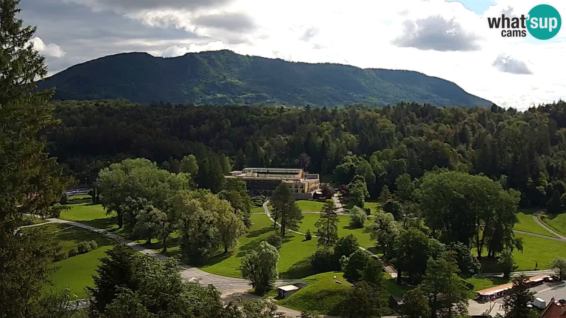 Trakošćan – view from castle