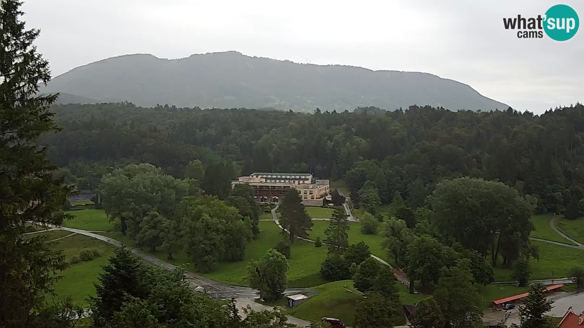 Trakošćan – Vista desde el castillo